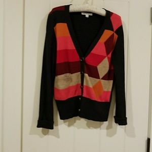 CAbi Charcoal grey cardigan